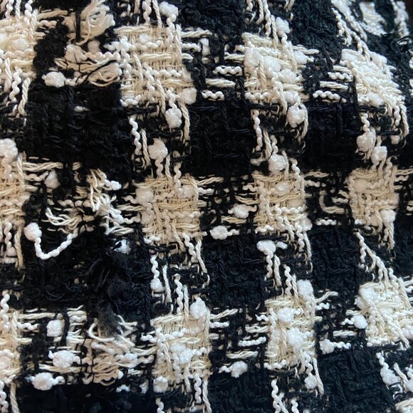 **Zara** Houndstooth Double Breasted Coat Size Medium NWT - Picture 7 of 7